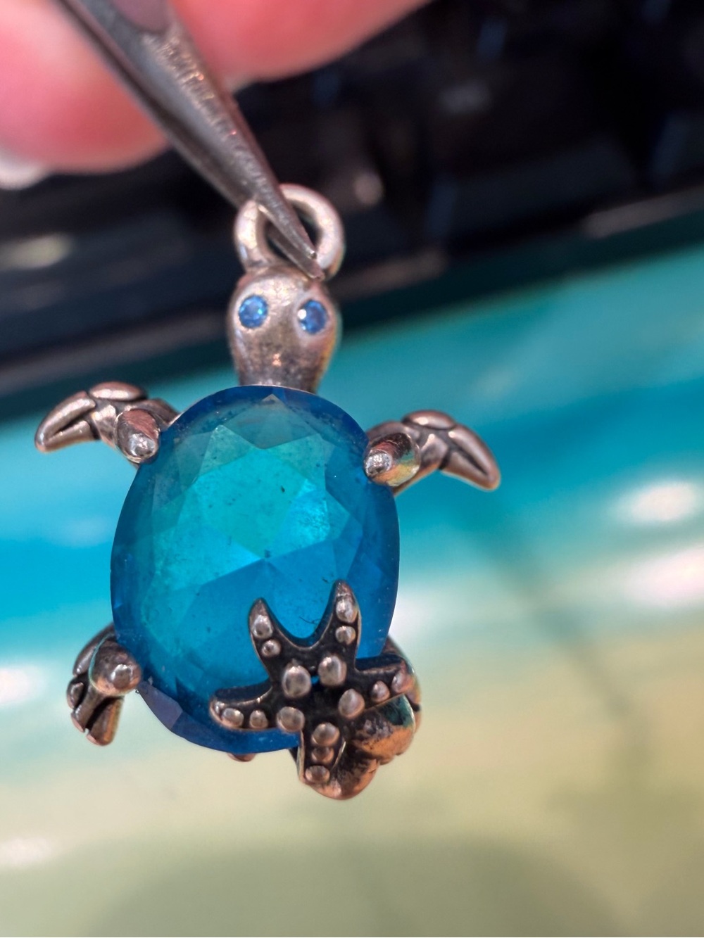Blue Turtle Pendant Necklace - Unbranded Women’s Jewelry